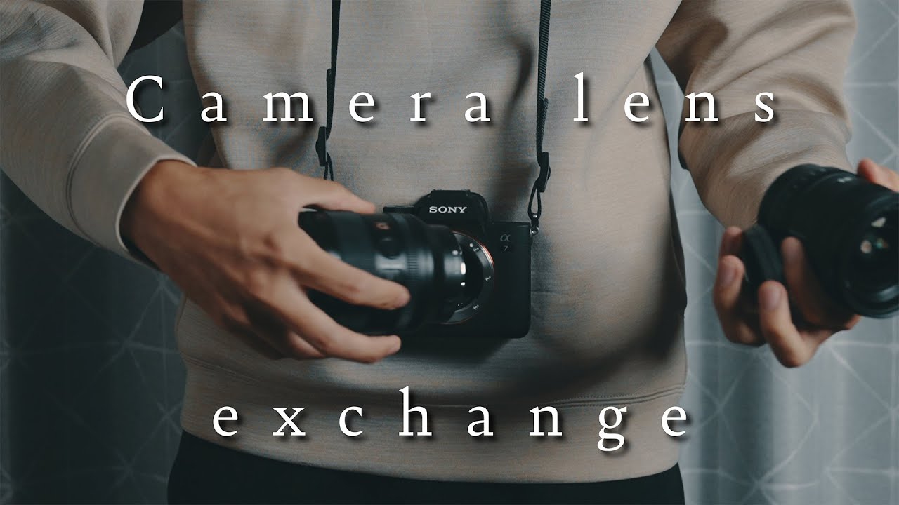 カメラレンズの交換方法 - YouTube