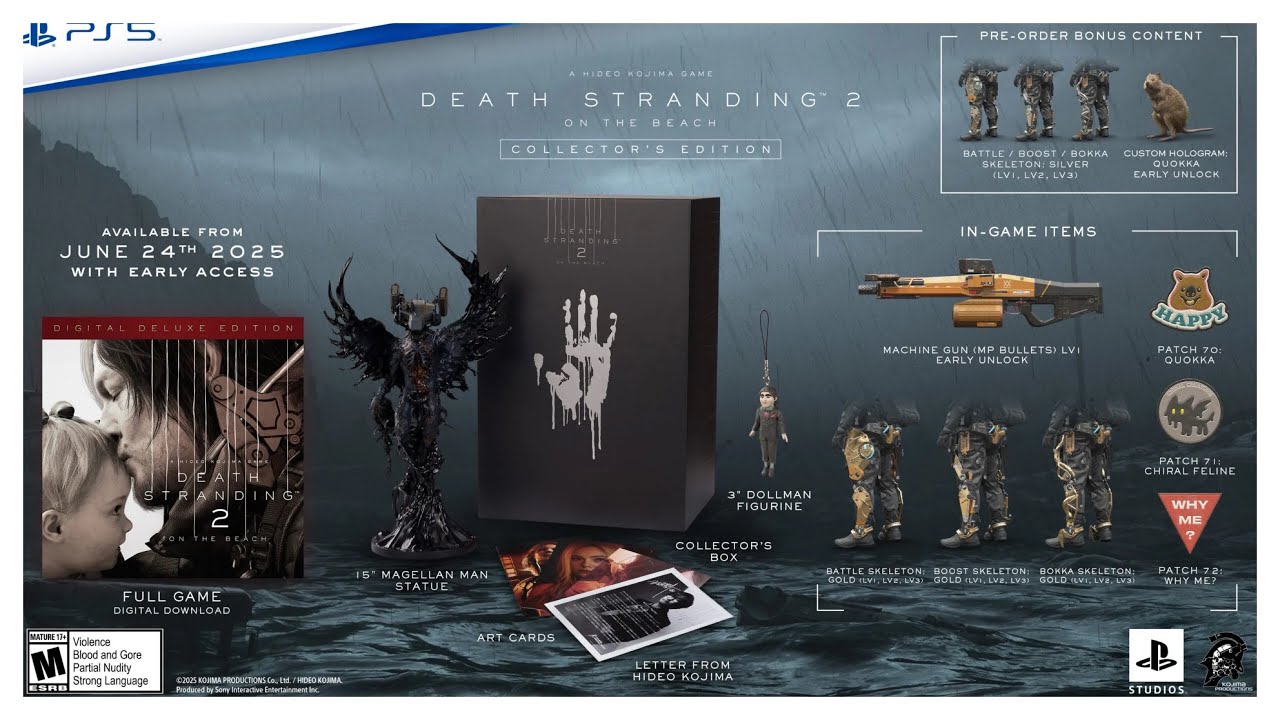 Death Stranding 2: On the Beach – Collector's Edition is $229.99