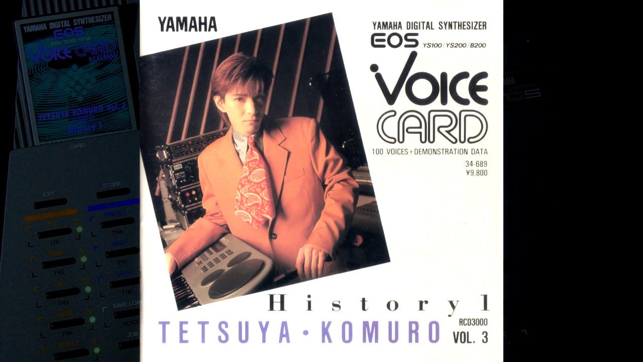 EOS ボイスカード】RCD3000 Demo Song【小室哲哉vol.3】YAMAHA TQ5