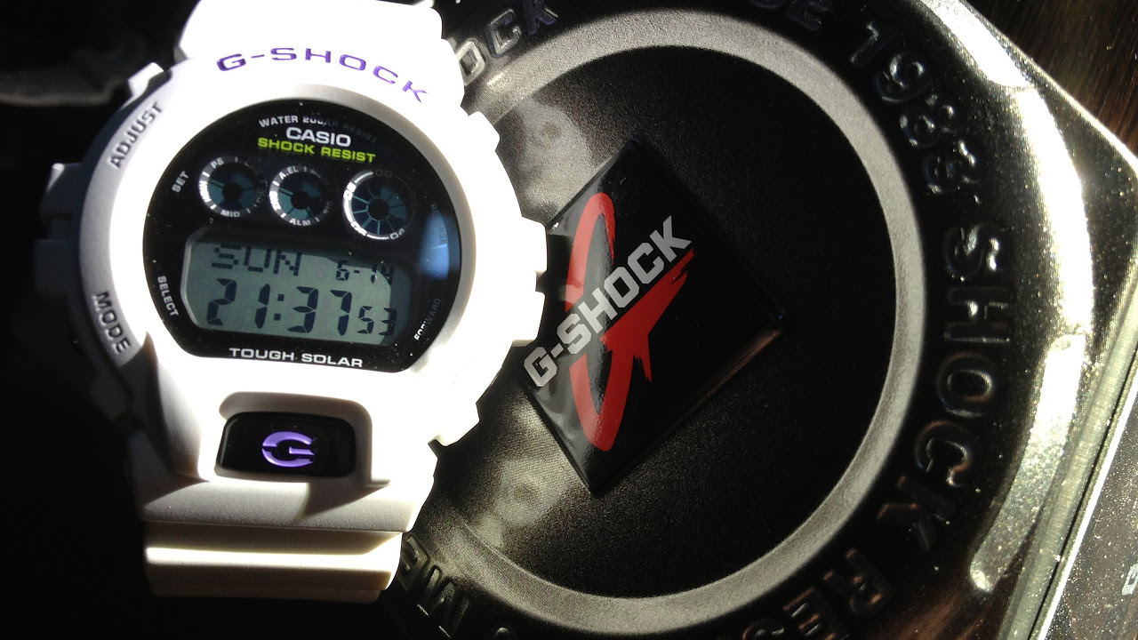 Casio GShock G-6900A-7 unboxing review - YouTube
