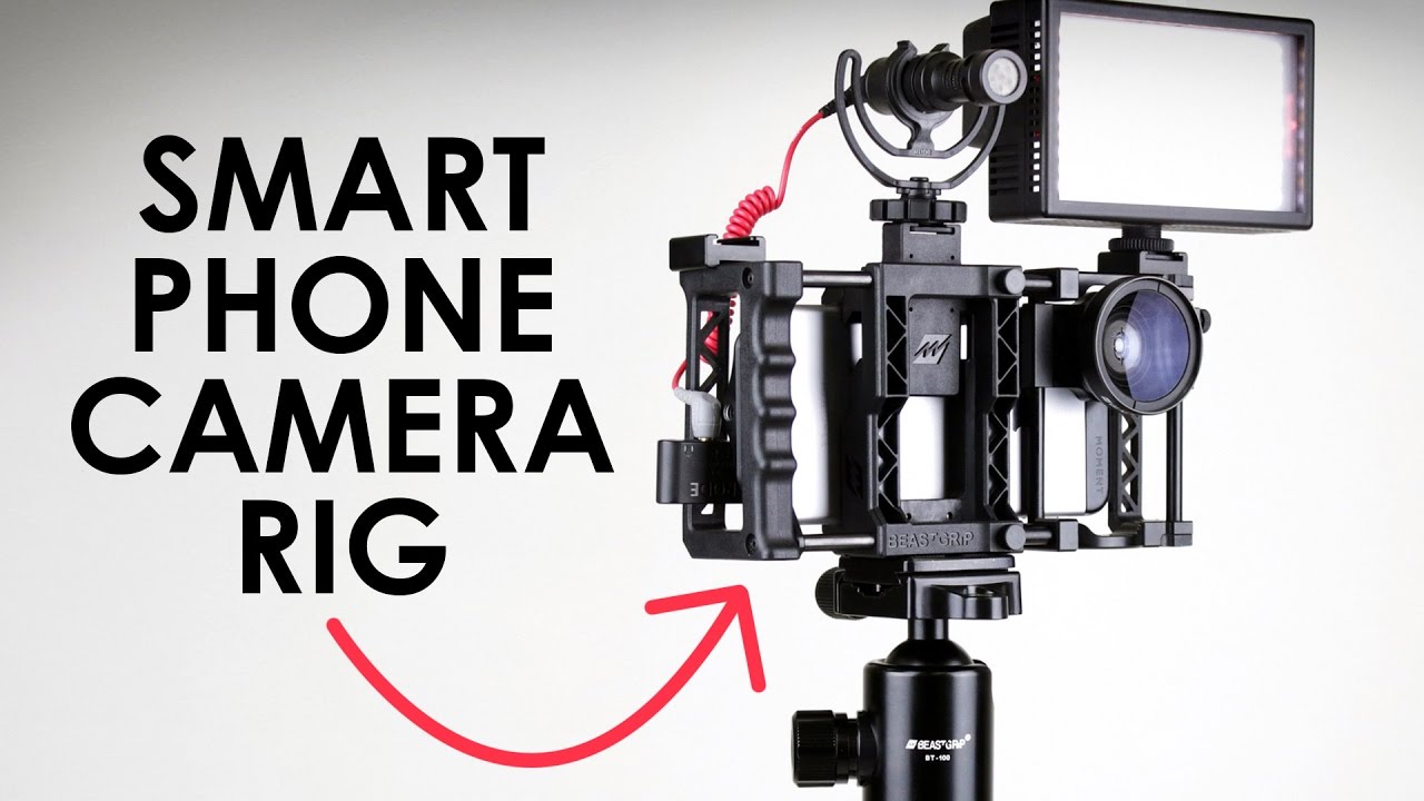 Smartphone Camera Rig — Beastgrip Pro and DOF Adapter - YouTube