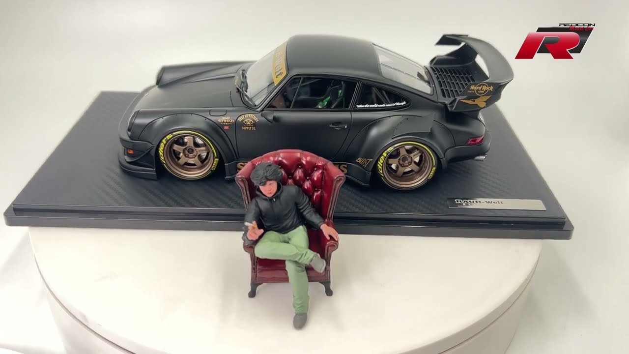 Mr. Akira Nakai and His RWB (Stella Artois) Ignition Model 1:18