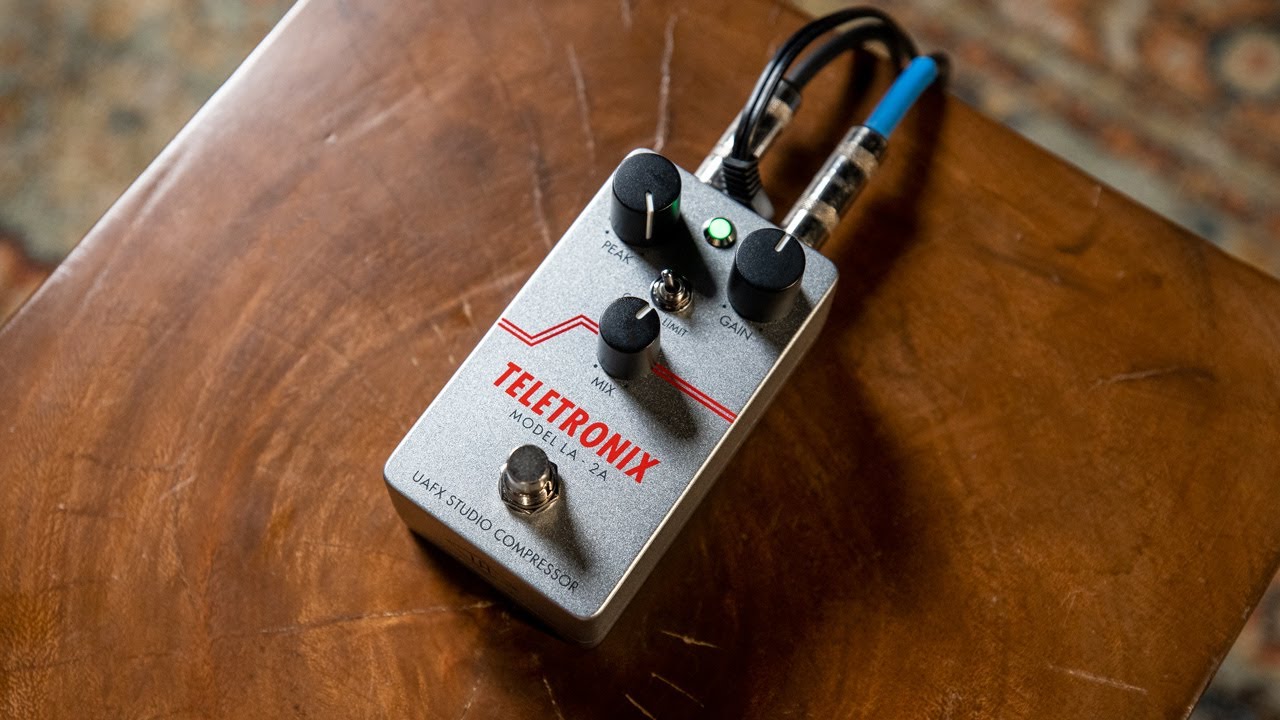 Universal Audio UAFX LA-2A Studio Compressor Pedal | Demo and