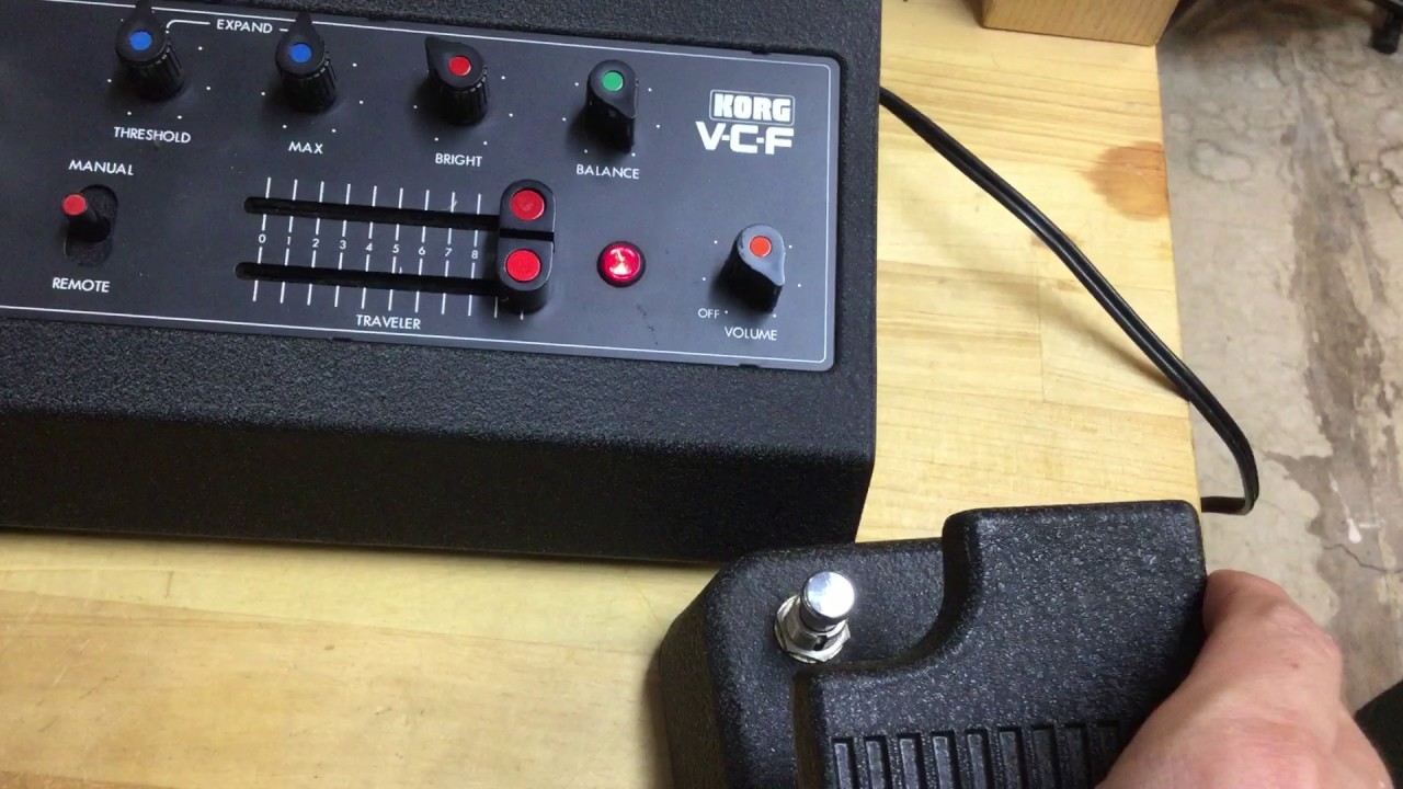 KORG VCF FK-1 試奏動画 - YouTube