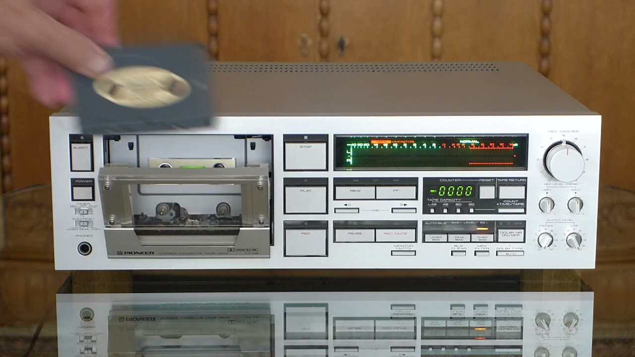 Pioneer CT-A9 Flagship Cassette Tapedeck - YouTube