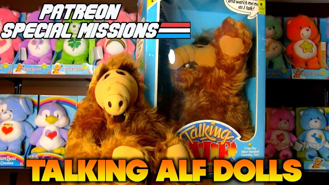Patreon Special Missions: Vintage Talking ALF Plush Dolls (1986