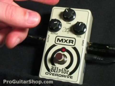MXR ZW-44 Zakk Wylde Overdrive Pedal - YouTube