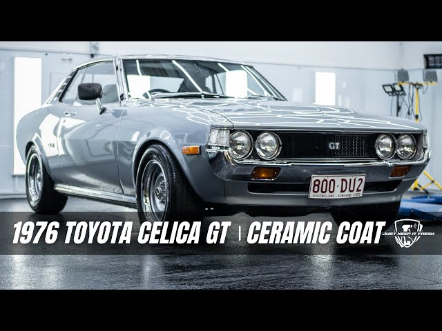 1976 Toyota Celica GT | Ceramic Coat | Just Keep It Fresh - YouTube
