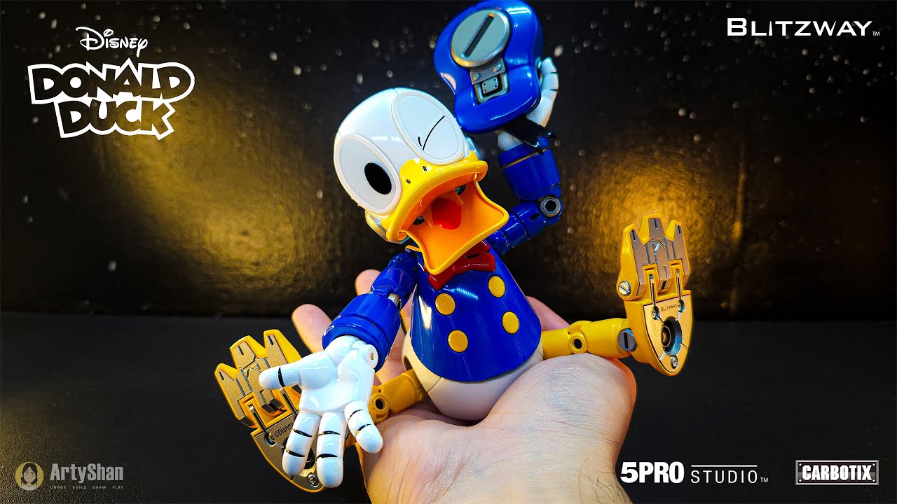 Blitzway Donald Duck (5Pro Studio Carbotix) Unboxing & Review