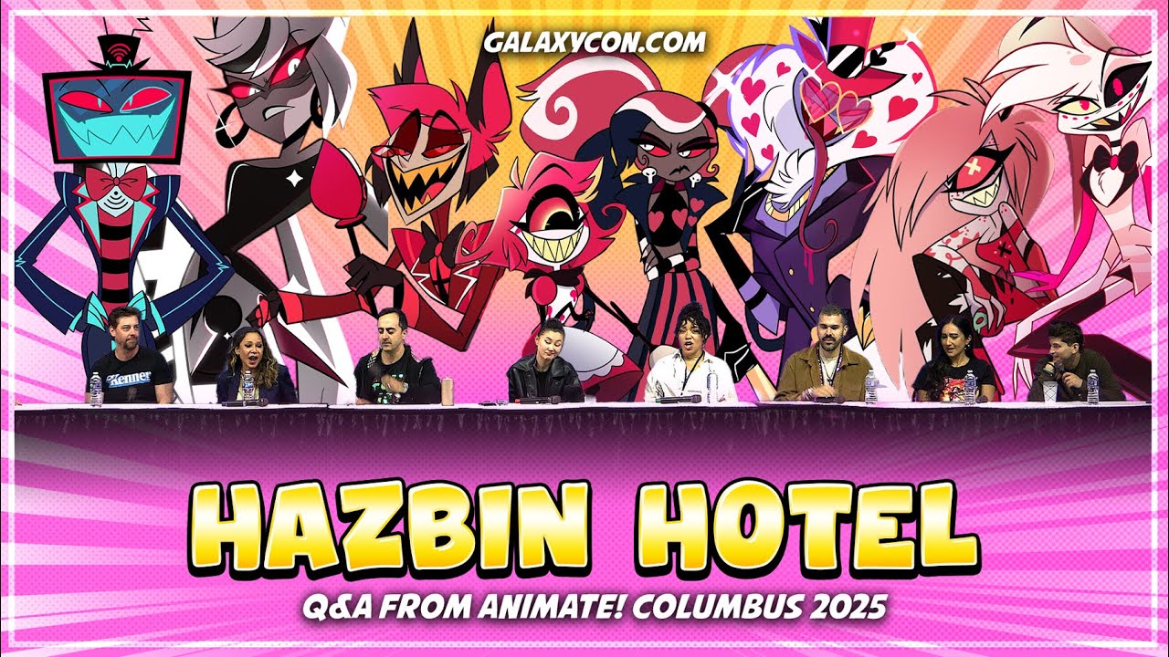 Hazbin Hotel Q&A | Animate! Columbus 2025 - YouTube