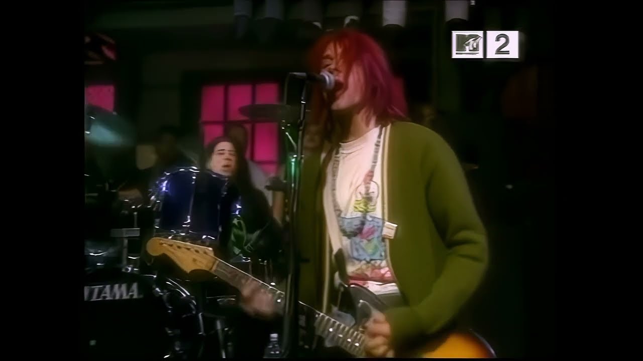 Nirvana - MTV Studios, New York, 1992 (4K 60 FPS) - YouTube