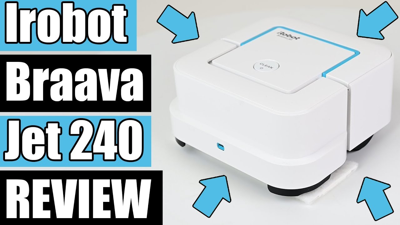 iRobot Braava jet 240 Superior Robot Mop REVIEW! - SIMPLE BUT