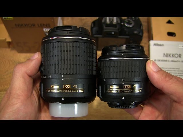 Nikon AF-S DX Nikkor 55-200mm VR II Lens - YouTube