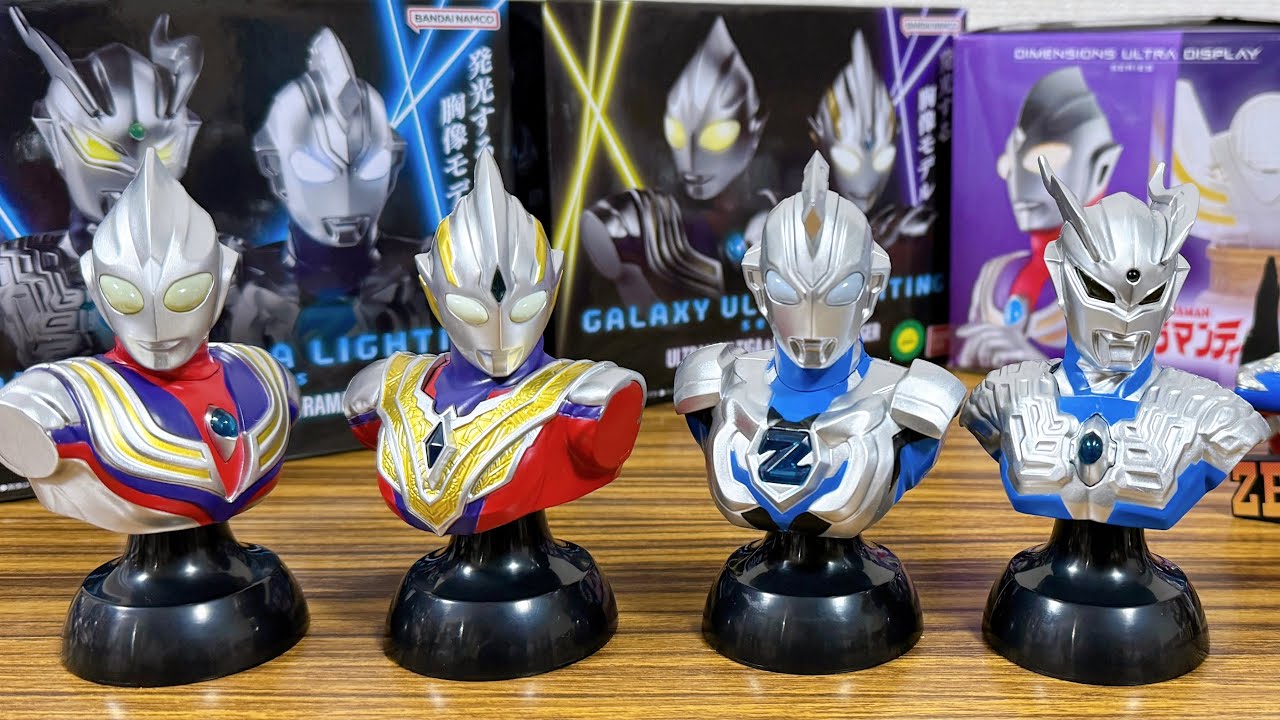 A new form of Masukore!? Luminous Ultraman bust! Galaxy Lighting