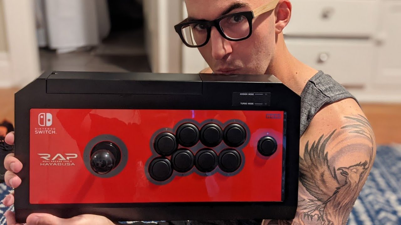 RAP Real Arcade Pro V HAYABUSA Unboxing! - YouTube