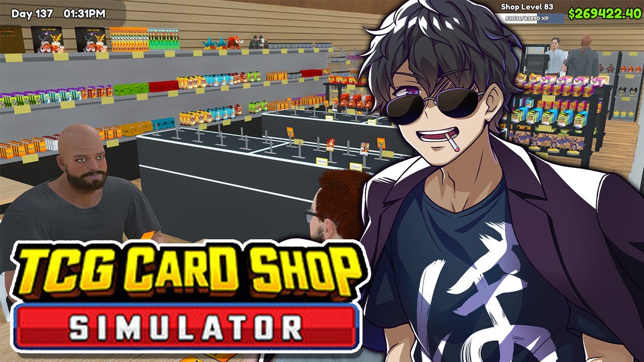 カード2000種類集める!? 1729枚から 11日目【TCG Card Shop Simulator