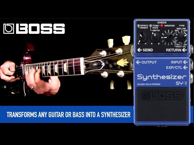 BOSS SY-1 Synthesizer - YouTube