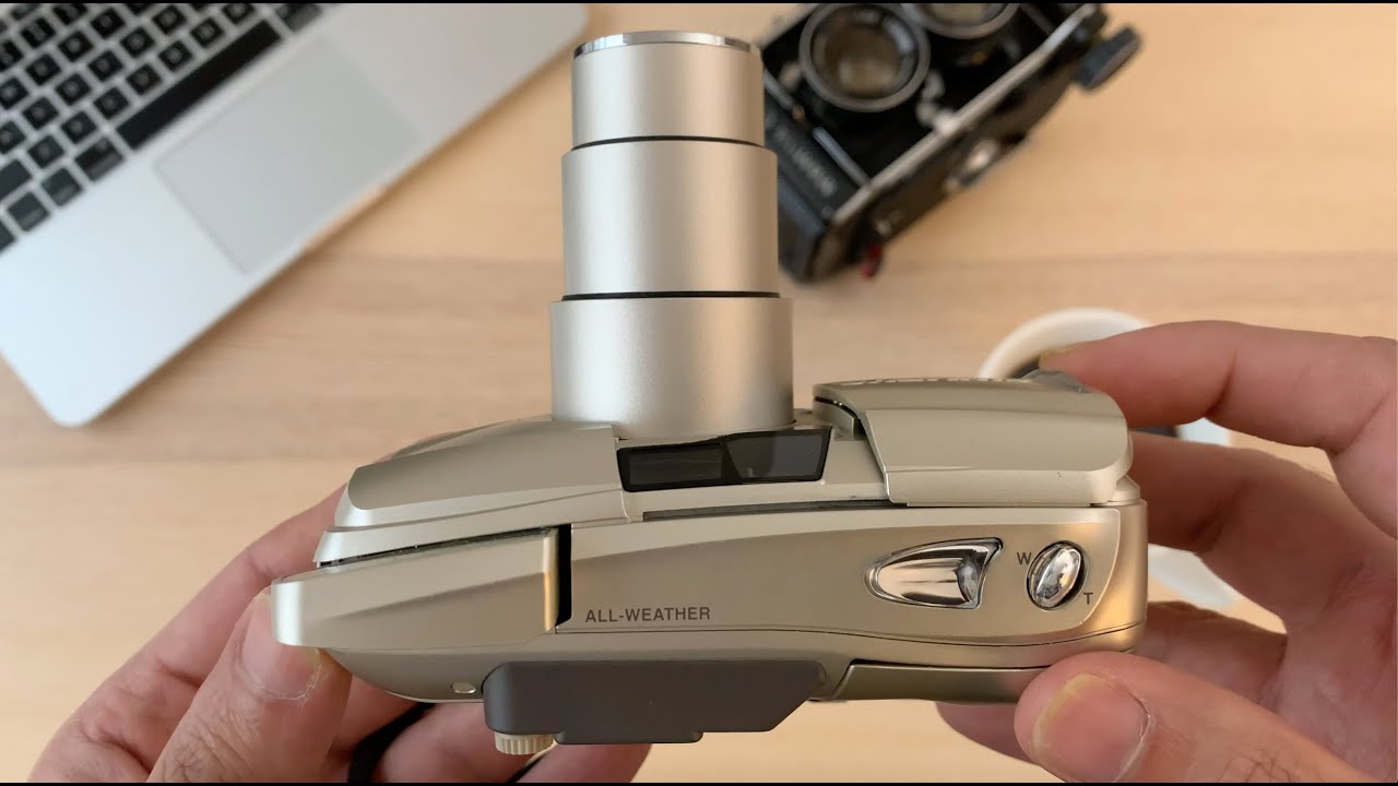 Olympus mju-iii Wide 100, a bag of nice surprises - YouTube