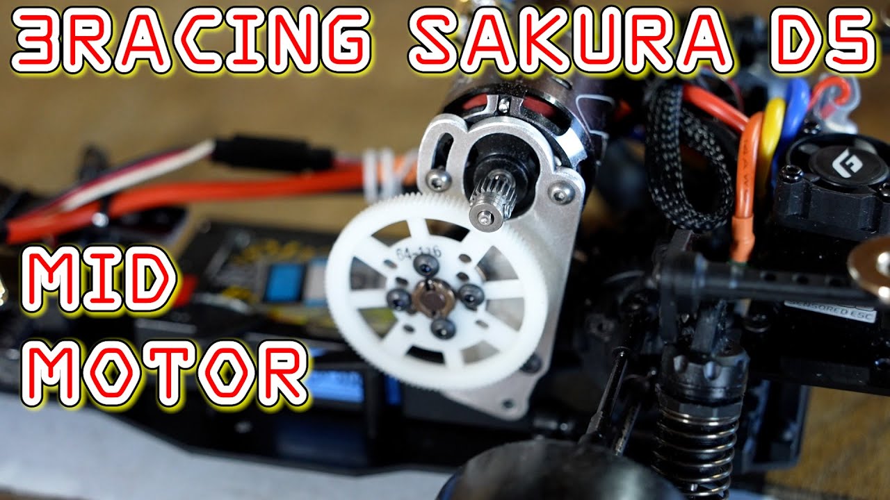 SAKURA D5S MID MOTOR MODIFICATION - YouTube