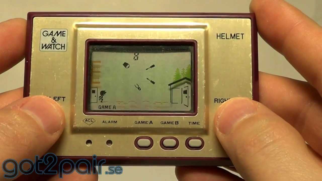 HELMET CN-07 - Nintendo Game & Watch - YouTube