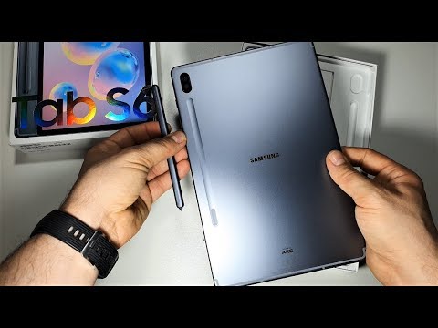 Samsung Tab S6 SM-T860 Unboxing + Review | 128GB, Snapdragon 855
