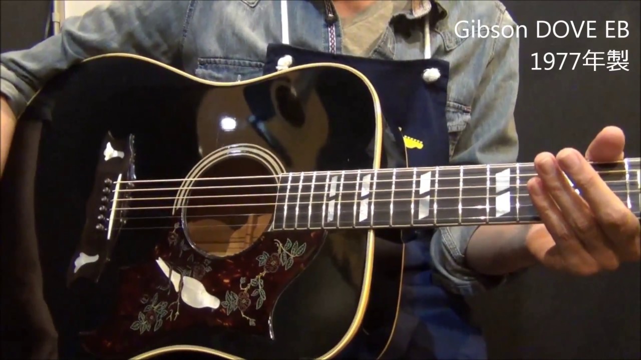 Doveタイプ アコースティックギター 70年代ジャパビン クリーニング