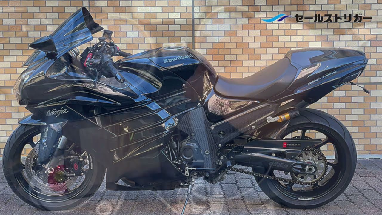 極上 中古バイク】カーボンパーツ追加☆カワサキ Ninja ZX-14R☆OHLINS