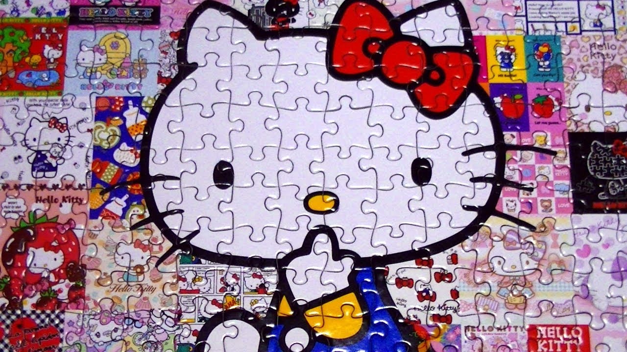 キティちゃんパズル・Puzzle Games HELLO KITTY Jigsaw Puzzles💝Mr