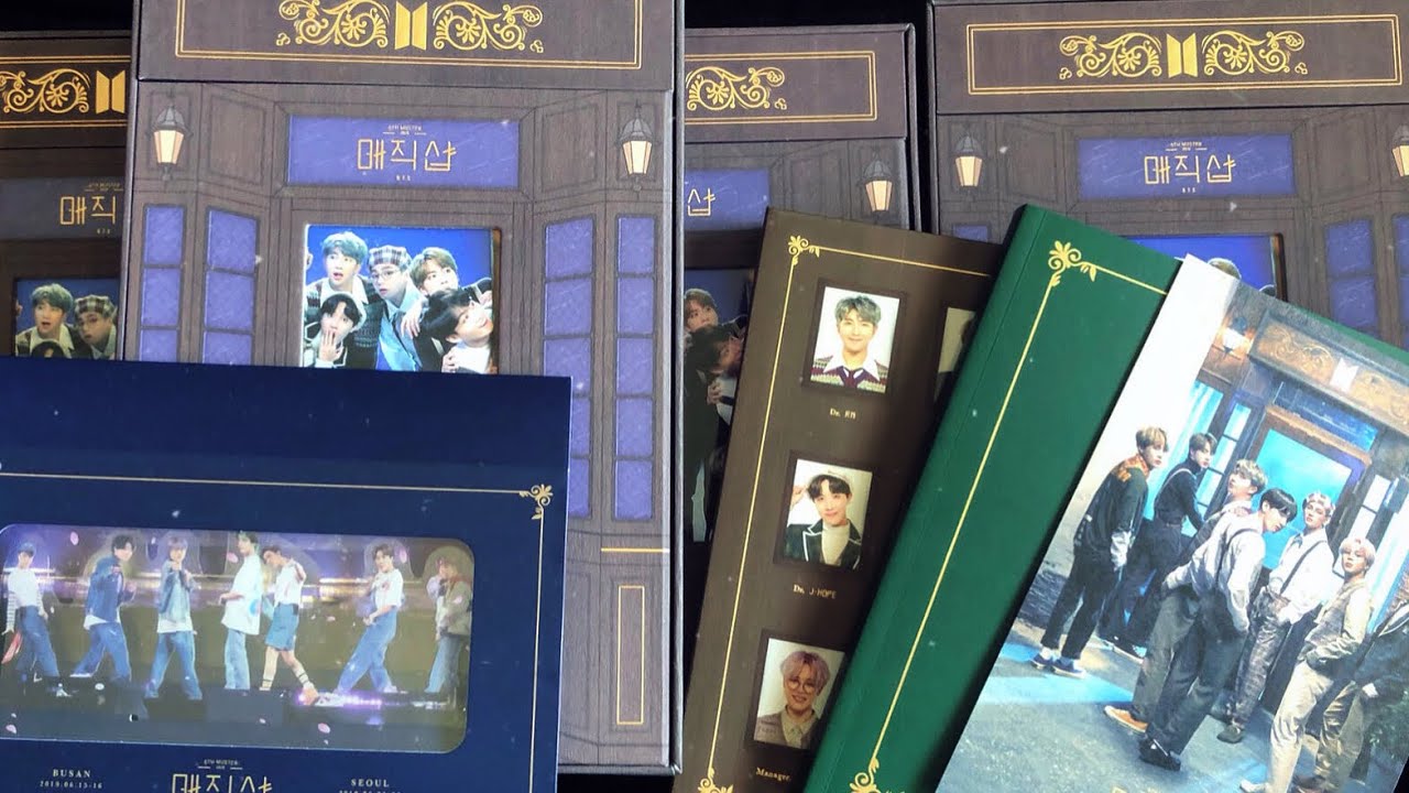 Unboxing | BTS 5th Muster MAGIC SHOP (Blu-ray) - YouTube