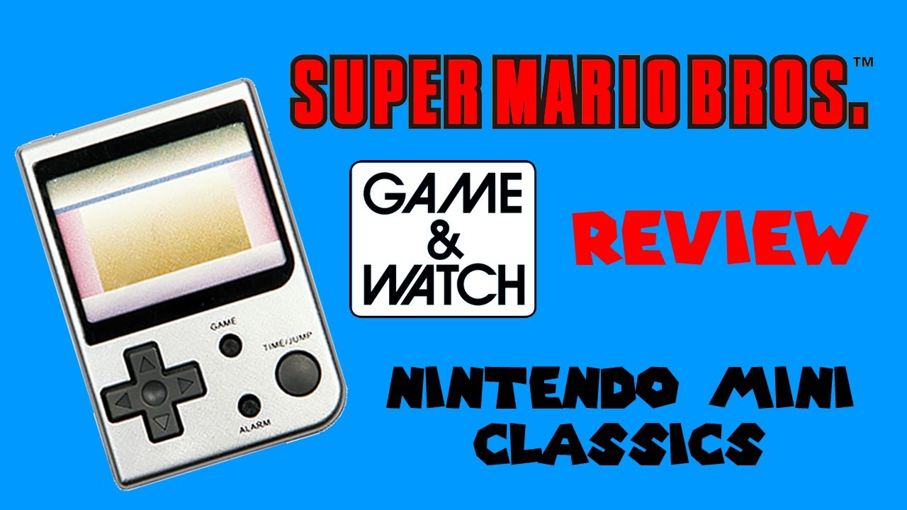 Super Mario Bros. Game & Watch Review (Nintendo Mini Classics