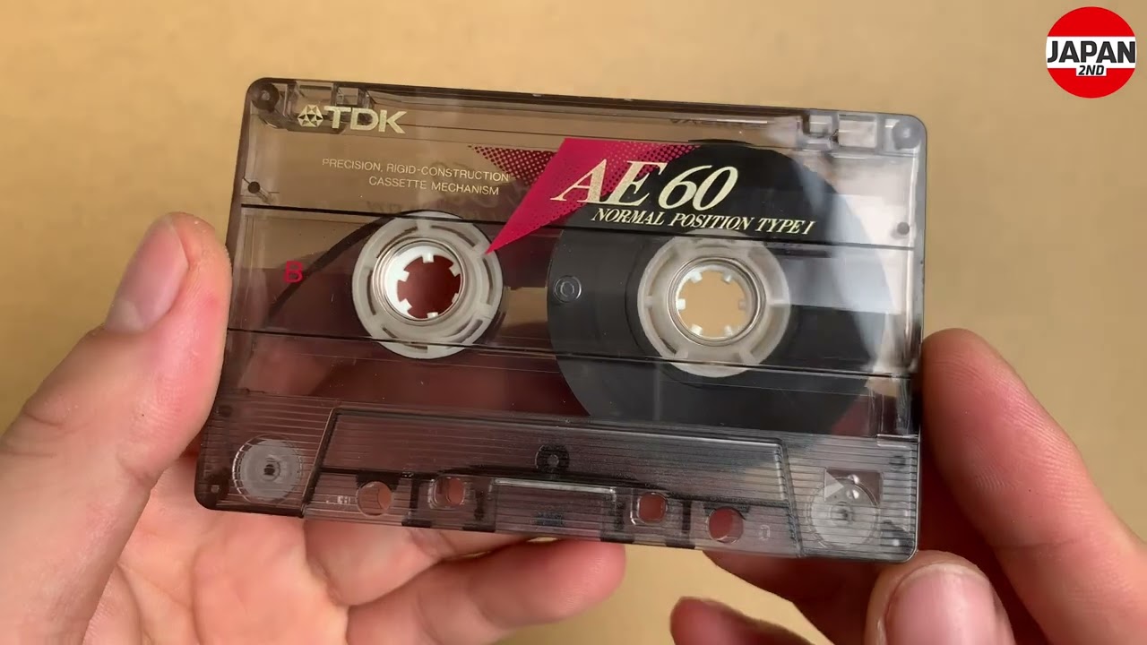 Băng cát xét 60 phút TDK AE60 カセットテープ - YouTube