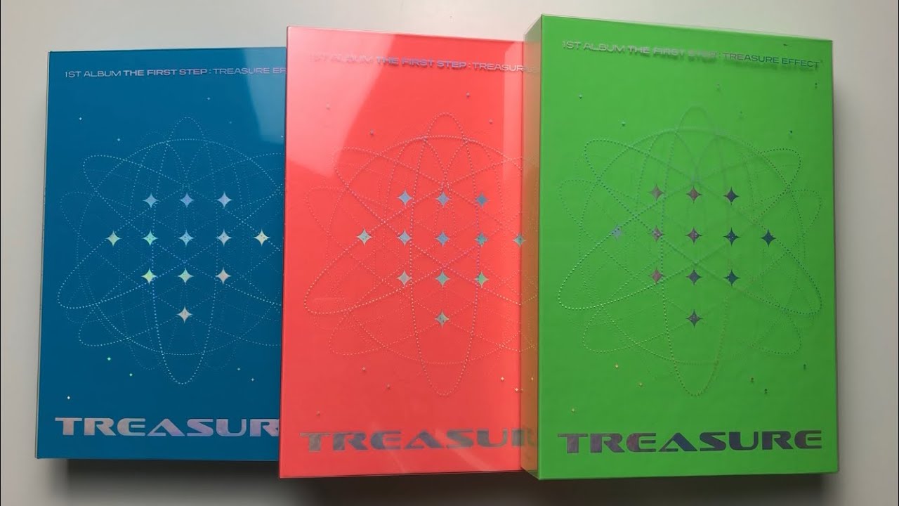 ♡Unboxing Treasure 트레저 1st Studio Album The First Step