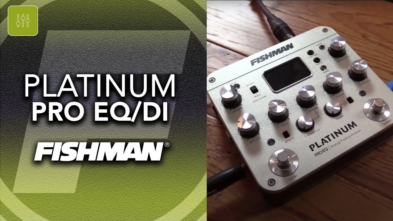 Fishman Platinum Pro EQ Acoustic Guitar Preamp | Guitar Center