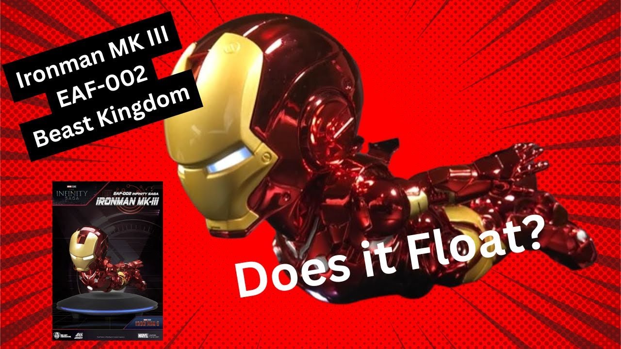 This Iron Man Floats?! Beast Kingdom Iron Man MK III Unboxing