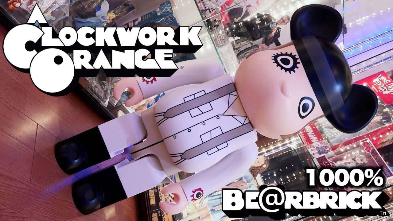 A Clockwork Orange Medicom Toy BE@RBRICK 1000% ALEX unboxing