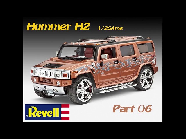 Montage - Hummer H2 - Revell 1/25ème - Part 06 - YouTube