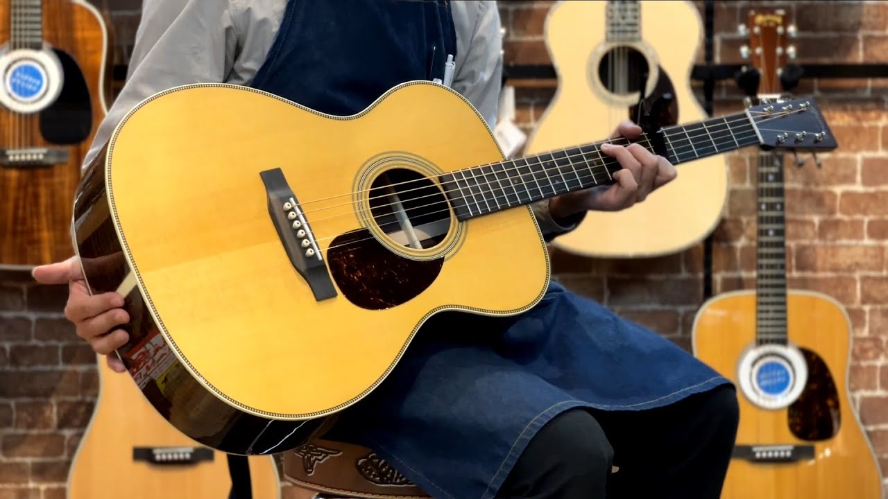 至急価格／早い者勝ち】Martin OM-28 LR.Baggs ANTHEM