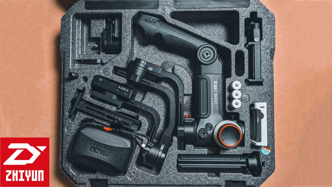 Zhiyun Crane 3 LAB - Unboxing Video (Creator's Package VS Master's