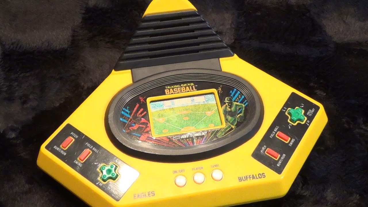 レトロ 液晶ゲーム】ベースボール トーキング ビデオテクノロジー lsi