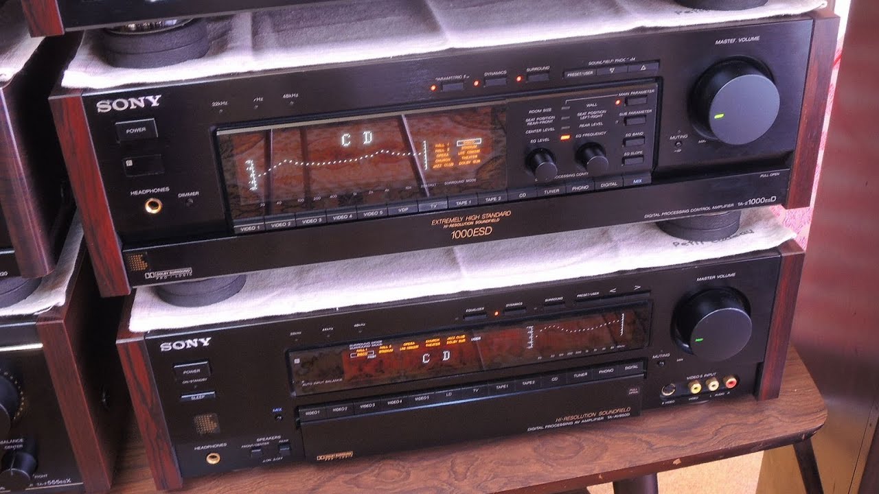 TA-E1000ESD】と【TA-AV850D】のリモコンが一部機能を除いて互換性が