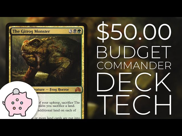 The Gitrog Monster | EDH Budget Deck Tech $50 | Dredge Combo