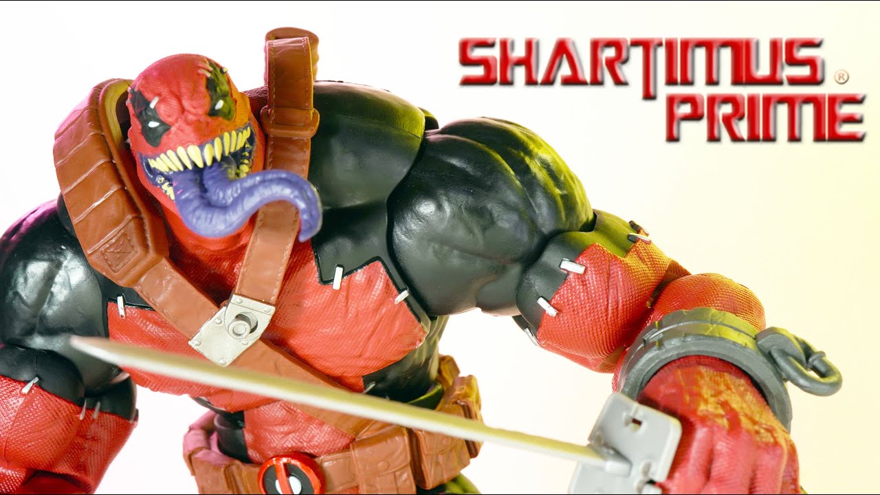 Marvel Legends VenomPool BAF Build A Figure Deadpool Venom Video