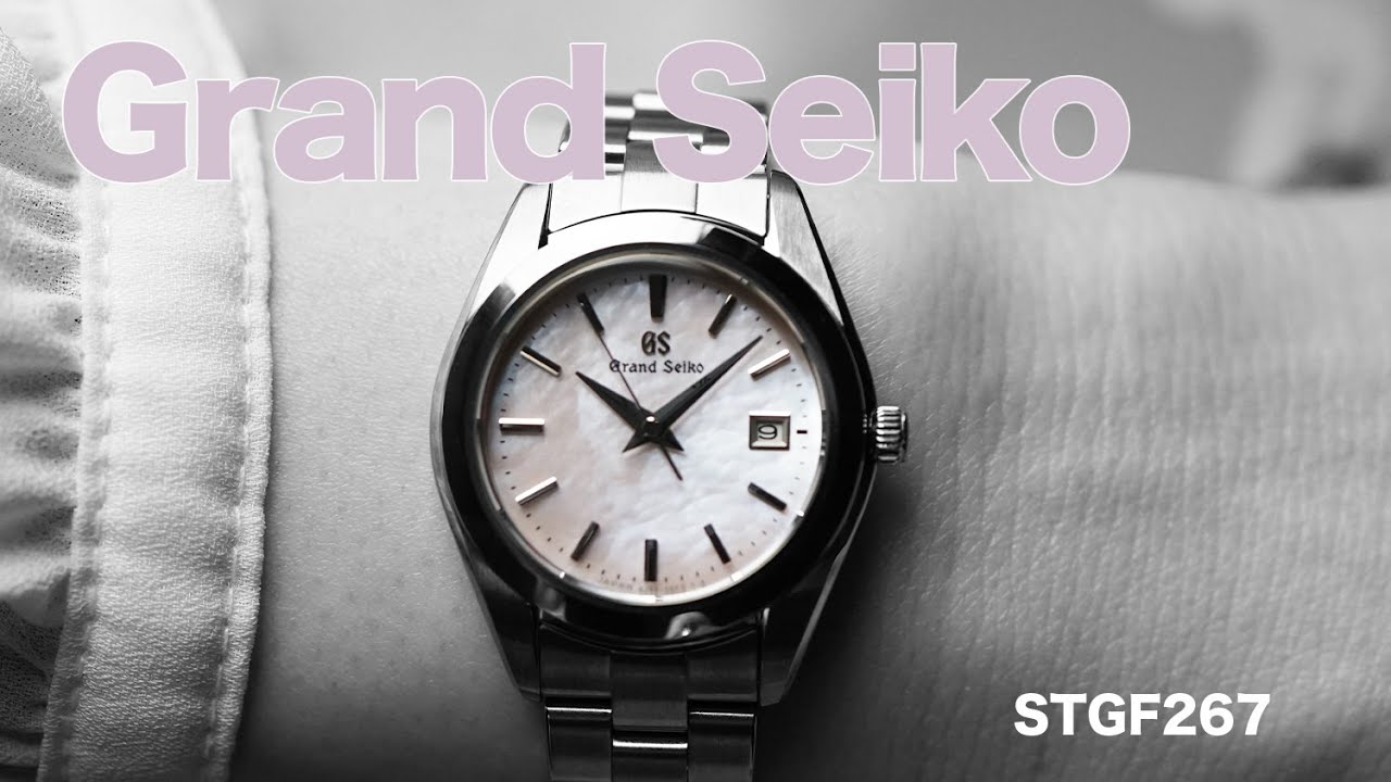グランドセイコー STGF267【白蝶貝文字盤 クォーツ式腕時計】 - YouTube