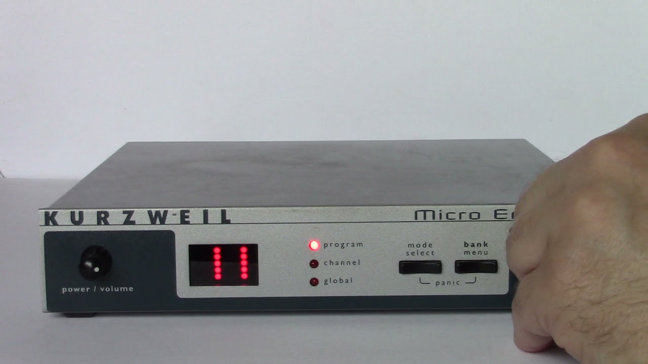 2002 Kurzweil ME-1 Micro Ensemble MIDI sound module PC2 engine