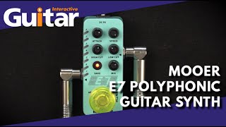 MOOER E7 POLYPHONIC GUITAR SYNTH | Review | Sam Bell - YouTube