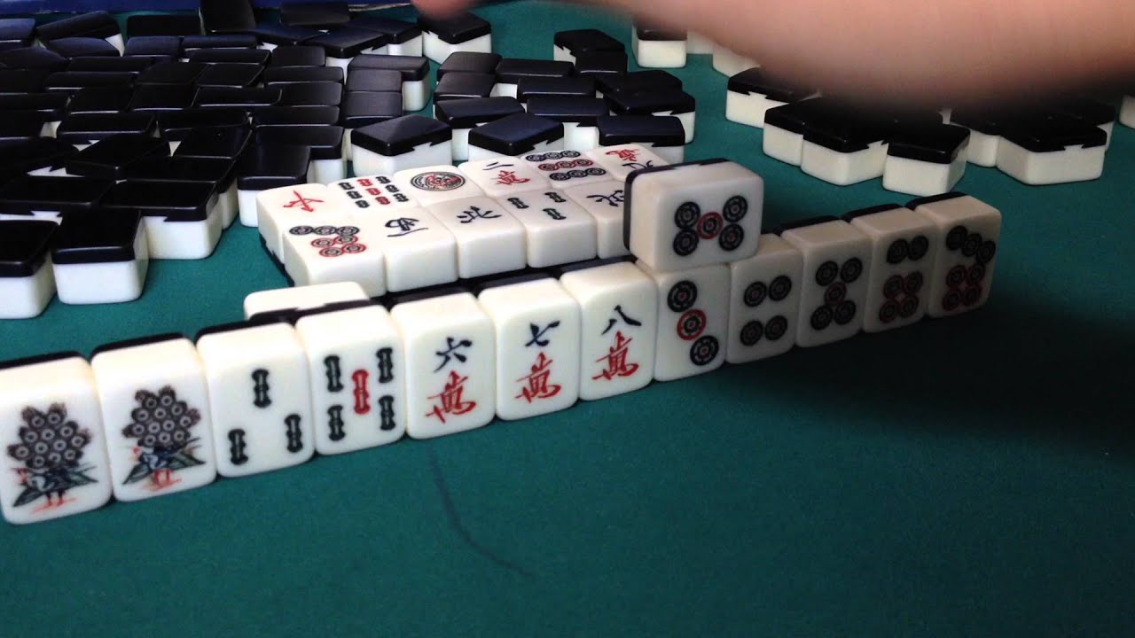 一人麻雀174】任天堂のコレクター牌 黒の練り牌【麻雀・雀荘雑談