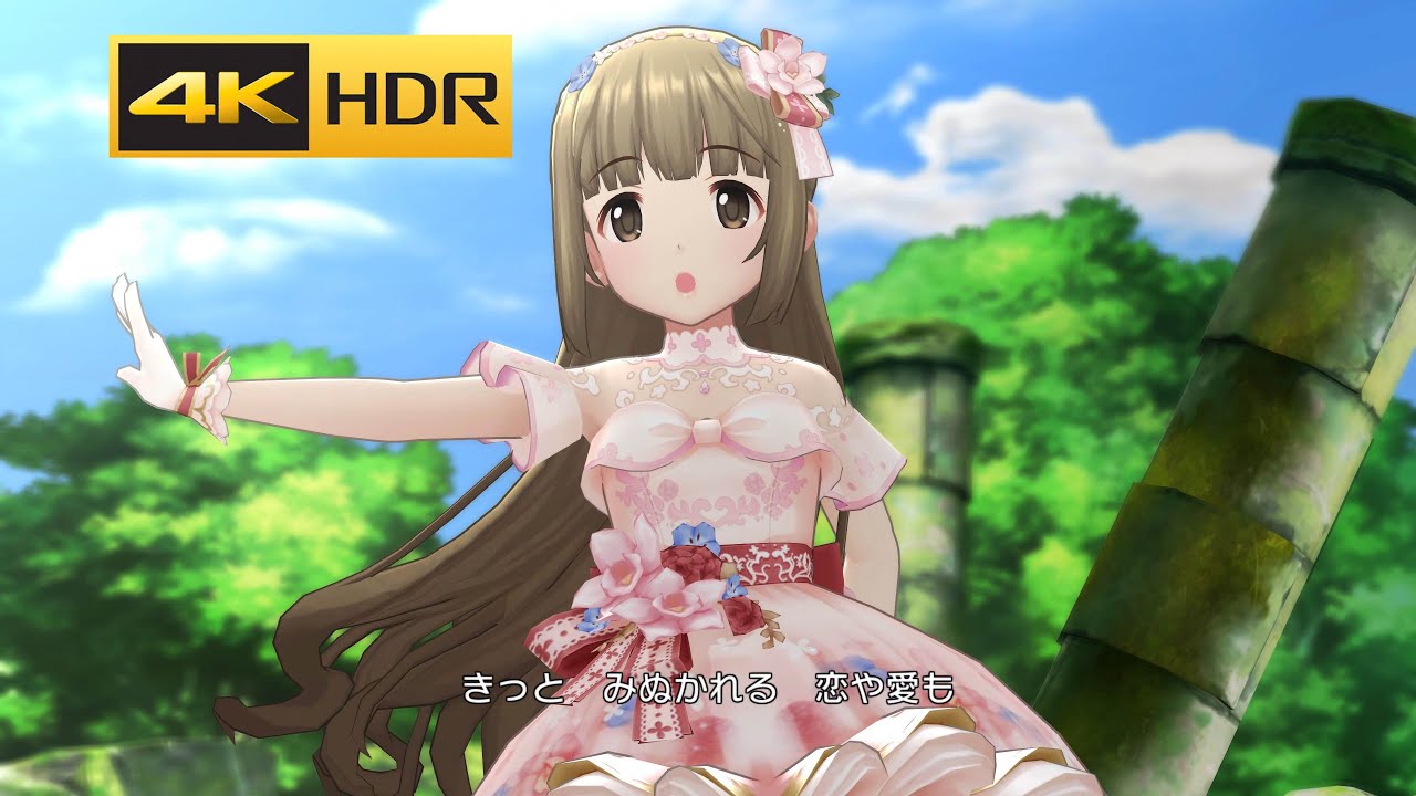 4K HDR「Sunshine See May」(依田芳乃 花嫁限定SSR7) 【デレステ/CGSS