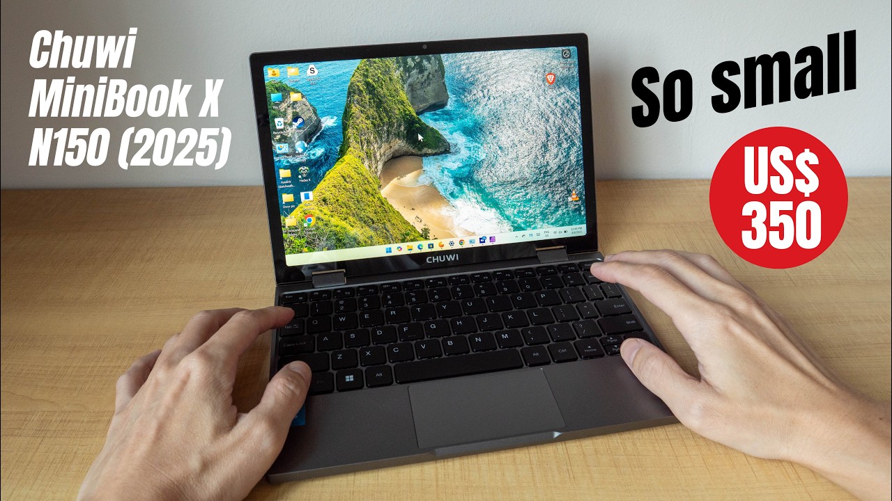 Chuwi MiniBook X N150 (review): Ultra Portable, Some Compromises