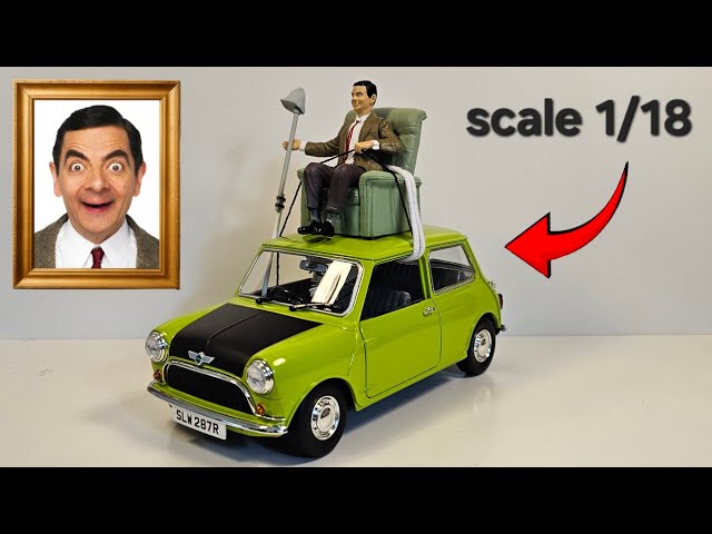 Mr Bean's tiny Mini Cooper - YouTube