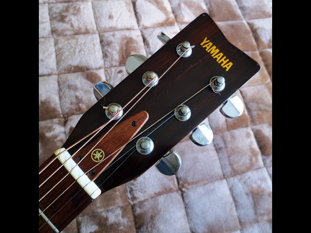 1970年代のビンテージギターYAMAHA FG151 - YouTube